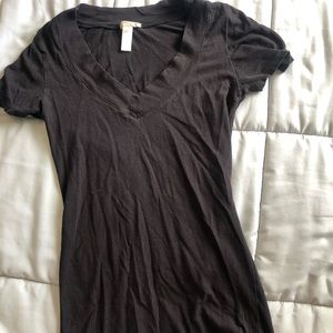 Black V Neck